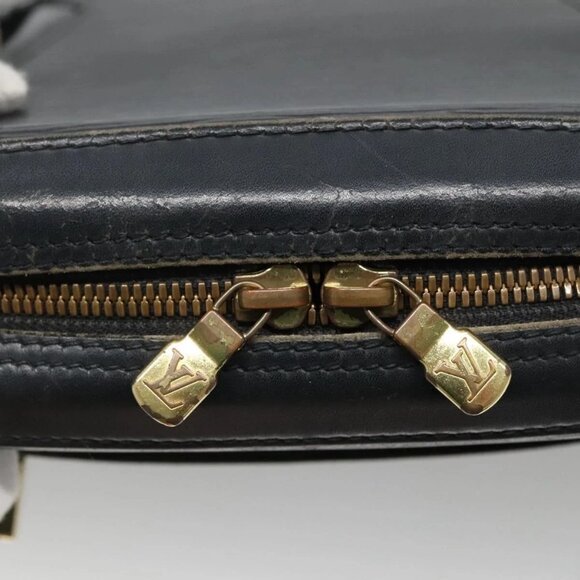 LOUIS VUITTON Epi Voltaire Shoulder Bag Black M52432 LV Auth ki5814 - Picture 10 of 16